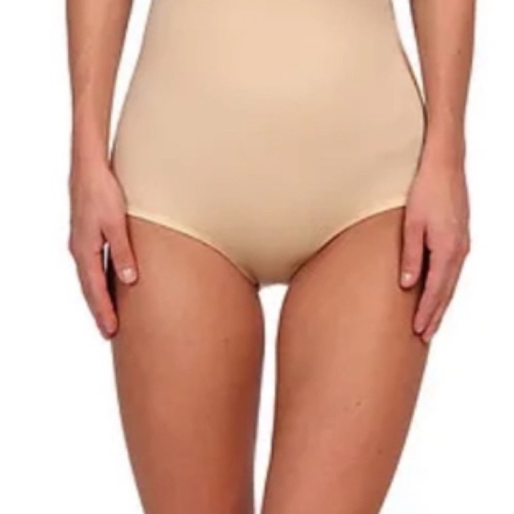 SPANX High-Waist Shaping Briefs - Beige